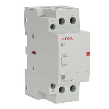 Контактор мод 2НО 63А 240В DKC MCE-63-20-A240