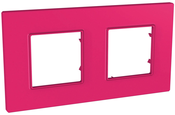 SE Unica Рамка 2-ая Малина Quadro MGU4.704.27