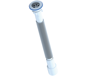 Гофрасифон G116 АНИ 1 1/2" *40/50 удлиненный (80-150см) (50шт)