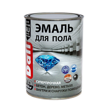 Эмаль для пола  DALI белая (база А) 0,8л