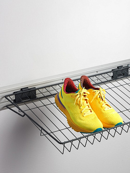 Полка для обуви (Полка:Сталь,Пыльно-серый)