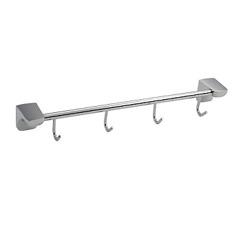 Вешалка с четырьмя крючками прямая 77205