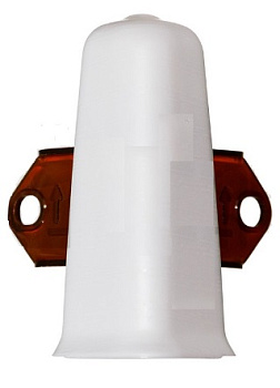 Акация / Угол наружный для плинтуса 85мм "Идеал Деконика"