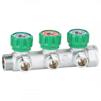 Коллектор рег. 1"х3 вых. 3/4 ЕК GAPPO G1002.03 1