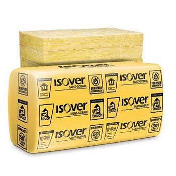 Утеплитель на основе кварца ИЗОВЕР КАРКАС П-37  (50*610*1170) 14,28 м2     (24шт.-подд.)