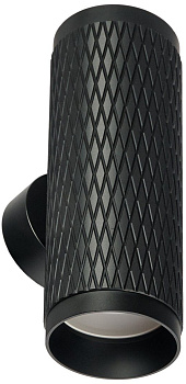 Светильник ИМИДЖ IL.0005.1802 BK GU10 2*50W настенный спот Черный