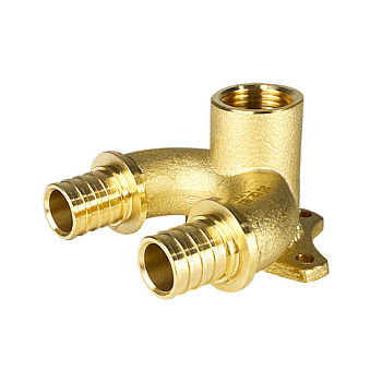 Водорозетка надвижная проходная 16(2,2) x 16 (2,2) x 1/2" VALFEX (80/1) К