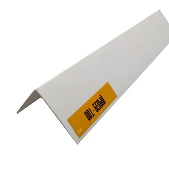 Уголок Идеал 50x50  2,7м. Белый