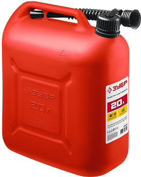 Канистра пластиковая "ЗУБР" 20л (38366-20)
