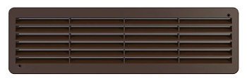 Решетка переточная пропилен.4513ДП 450*131 коричневая