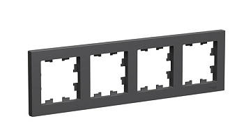 ATN001404 Рамка 4-постовая универсальная Базальт SE