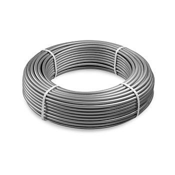 Труба из сшитого полиэтилена с барьерным слоем EVOH, тип PE-Xa 16х2.2 мм СЕРАЯ (200 м) (VALFEX) К