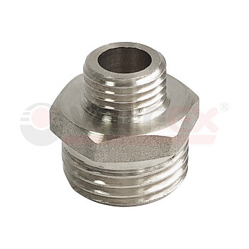 Ниппель НИКЕЛ. переходной VALFEX НР 1" - НР 1/2" (130/10) (VF.580.N.100.012)