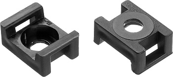 Площадка для хомута 16х23 усиленная (черная)