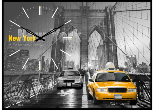 Настенные часы Картина Бруклин уд10127