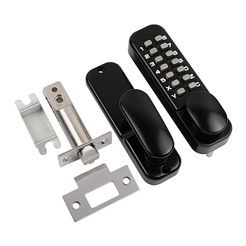 Замок Кодовый 201 с фикс. черный