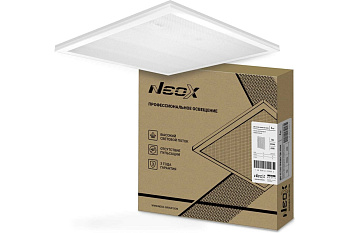 NEOX Панель LED универсальная ДВО-02 4565-ПРИЗМА 45Вт 6500К 4700лм 230В 595х595х25 (1/4)