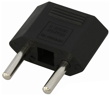 Переходник 1гн Тефаль Черный 220В 16А REXANT 11-1042