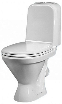 Унитаз-компакт "Самарский" (эконом) унитаз-компакт, к/вып+стульчак полипропилен с пласт. крепл.