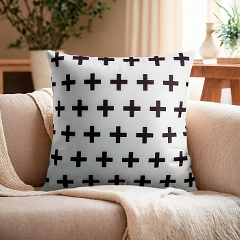 Подушка декоративная Этель Геометрия "Рендер", 40х40 см, велюр, 100% п/э 9537543