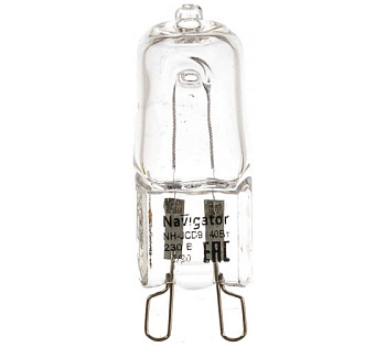 Лампа галогенная G9 40W 340Lm 230V Navigator 94215