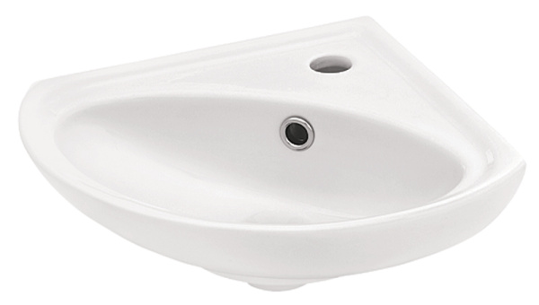 Умывальник Ирис -36 угловой с крепл. С/О