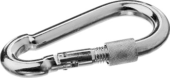 Карабин пожарный с гайкой 4мм