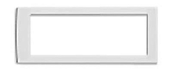 Рамка VIVA 6мод серый металлик ДКС F00015G