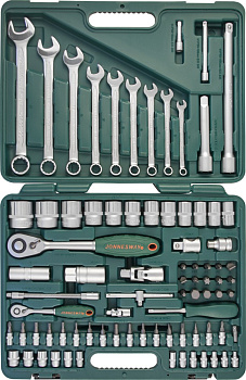 Набор инструмента универсальный 1/4" 1/2" DR 82 предмета 047399 (S04H52482S)