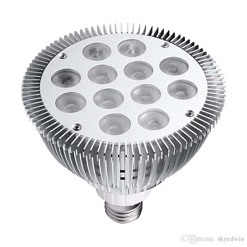 Лампа LED PAR 38 WH 12Вт 220В Е27 Китай