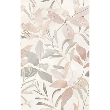 Декор Флора беж декор 01 250х400 (13) (1 сорт)