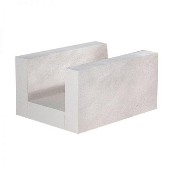 U- Блок газосиликатный  D 500   500*250*250 (1упак-54шт)(0,918м3)