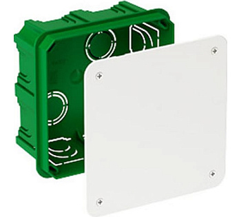 Коробка распределительная "SCHNEIDER" IMT35122 для сплошных стен 100*100*50мм (72/1)