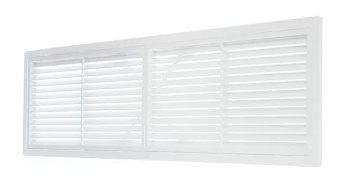 Решетка переточная АБС 4513РП 455*133 белая