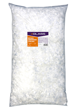 Фибра стекловолоконная "Xglass-FasadPro" 12мм (1кг)
