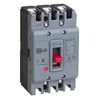 Автом.выкл ВА 303 3п 125А 36кА 22751DEK
