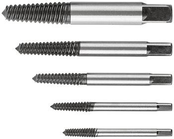 Экстрактор для шурупов (набор 5шт) 36435