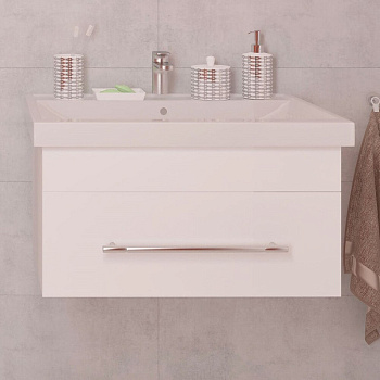 Комплект тумба подвесная "Leader 60" + умывальник Фостер 60