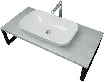 Столешница GRUNGE LOFT 60 Бетон светлый