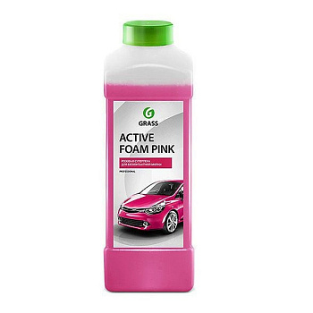 Средство д/бесконтактной мойки  GRASS "Active Foam Pink" ,концентрат 1кг 113120