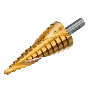 Сверло ступенчатое по металлу "Matrix" HSS Ø6-30мм 72357