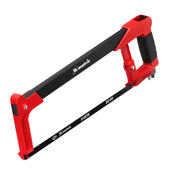 Ножовка по металлу "Matrix" 300мм, биметаллическое полотно, обрезиненная рукоятка 77593