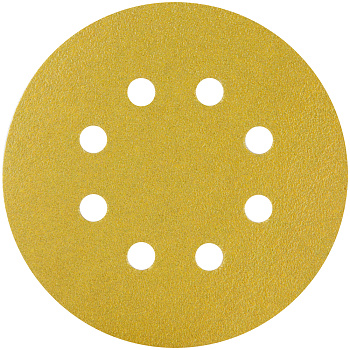 Шлиф диск на цепляющейся основе Abraforce Gold Ø125мм 8отв. Р80
