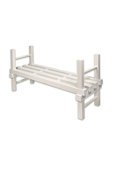 Стеллаж 1-ярусный В-90 Белый арт.8534990