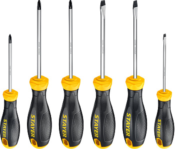 Набор отверток "STAYER HERCULES-X6" (уп.6шт) 2513-H6_z02