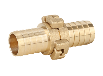 Соединитель разъемный для шланга 15 GAPPO*10 латунь G1237.15