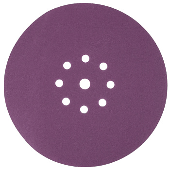 Шлиф диск на цепляющейся основе Abraforce Purple Ø225мм 24отв. Р100