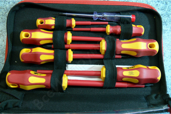 Набор изолир. отверток НИО-07 ПРОФИ "КВТ"