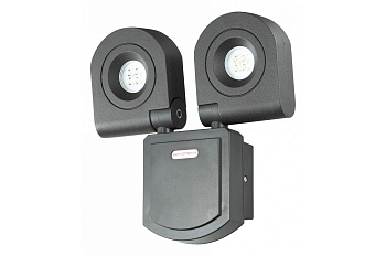 357219 NT 15 054 Черный наст свет-ик 8LED 2*10W TITAN IP54