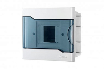 Щит пласт ЩРВ-П-4 Встраиваемый С Прозр Крышкой 730-1000-004 IP40 LEZARD